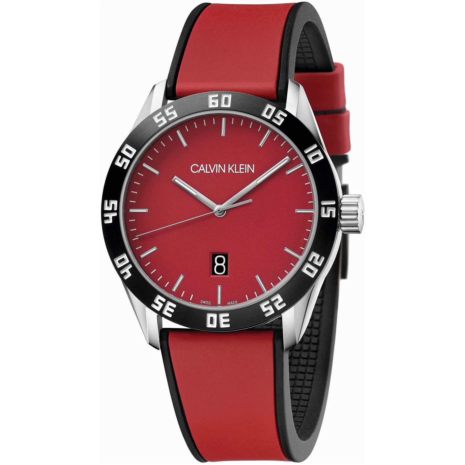 Reloj calvin klein discount rojo